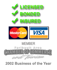 Licensed - Bonded - Insured Licensed - Bonded - Insured