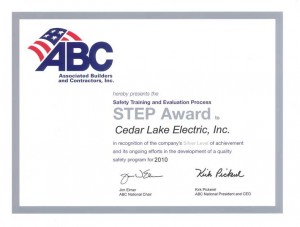 ABC Safety Training Award