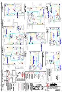 AutoCAD - Hilton Garden Rooms