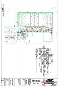AutoCAD - Ice Arena